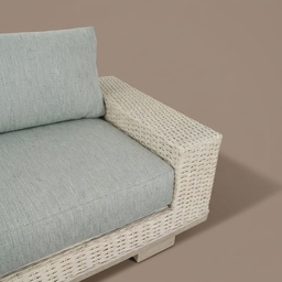Sofa de Mimbre Sumo - 3 Plazas - vista 1
