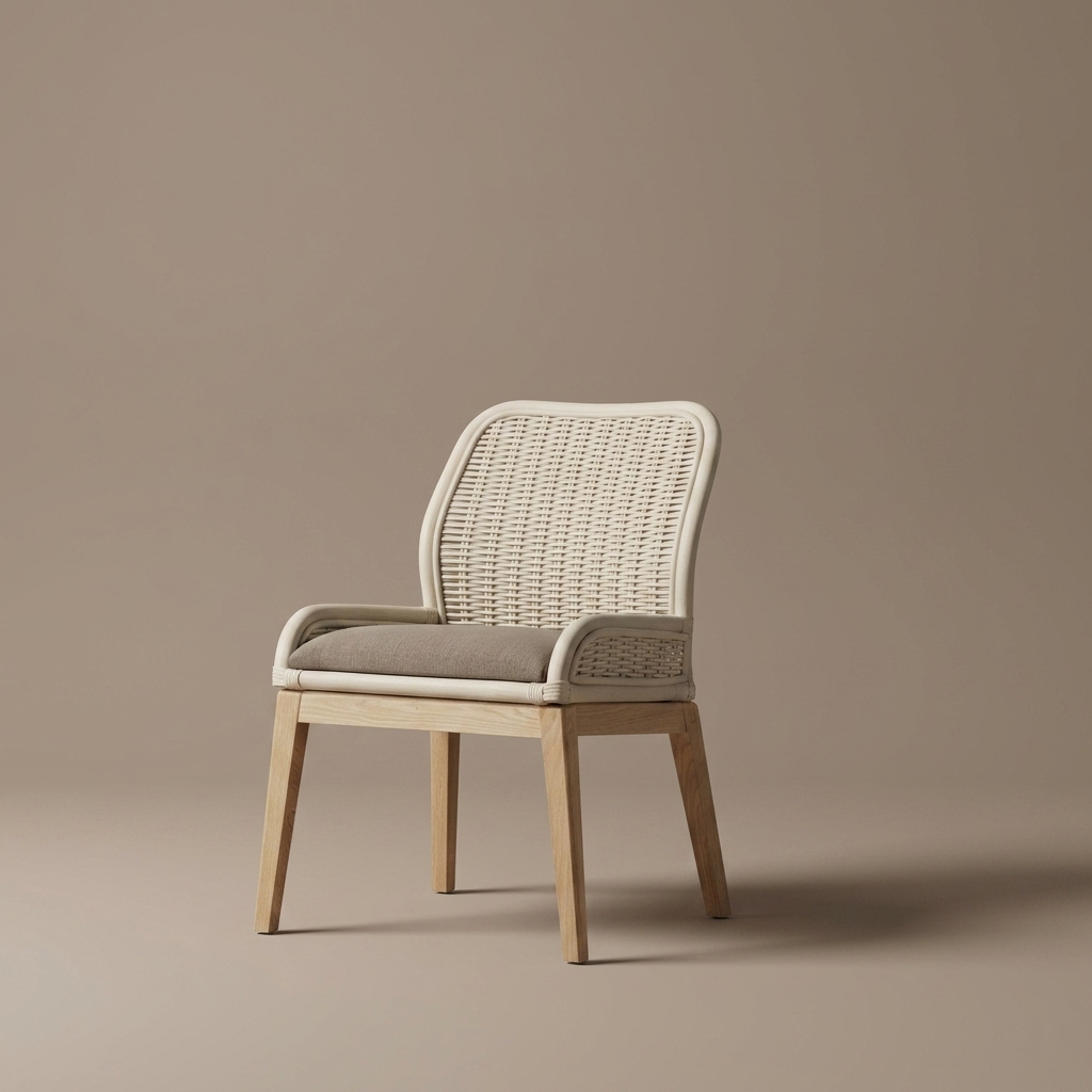 Silla de Mimbre Olivia - Estándar - vista 1