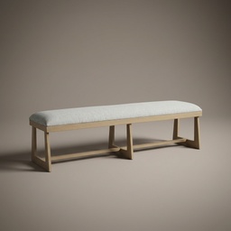 Banqueta Denver - 60″ × 16″ × 18″ H - vista 1