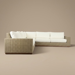 Sofa Seccional de Mimbre Albany - Estándar - vista 3