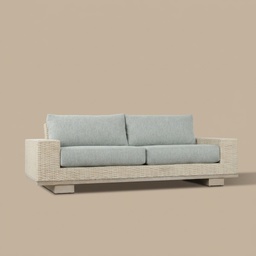 Sofa de Mimbre Sumo - 3 Plazas - vista 3