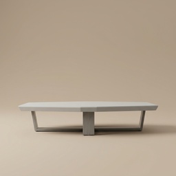 Mesa de Centro Cometa - 60″ × 40″ × 15″ - vista 3