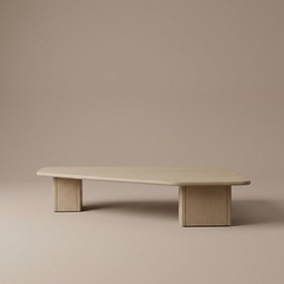Mesa de Centro Farole - 72″ × 52″ × 15″ H · C/Corte Diagonal · C/Corte Diagonal - vista 3