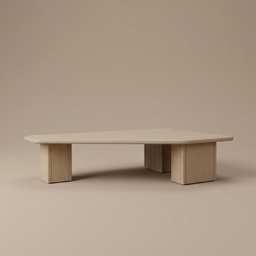Mesa de Centro Farole - 72″ × 52″ × 15″ H · C/Corte Diagonal · C/Corte Diagonal - vista 5