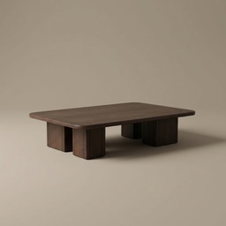 Mesa de Centro Farole - 72″ × 52″ × 15″ H · C/Corte Diagonal · C/Corte Diagonal - vista 6