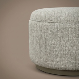 Ottoman Galia - 22″ D × 18″ H - vista 1
