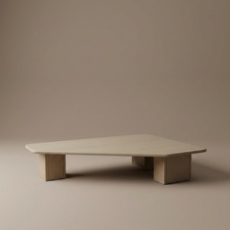 Mesa de Centro Farole - 72″ × 52″ × 15″ H · C/Corte Diagonal · C/Corte Diagonal - vista 1
