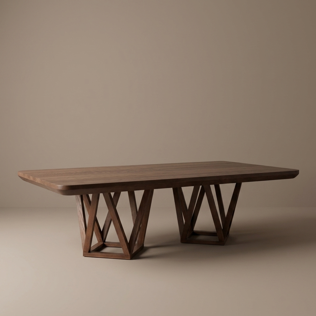 Mesa de Comedor San Jackson - 100″ × 50″ × 30″ H - vista 1