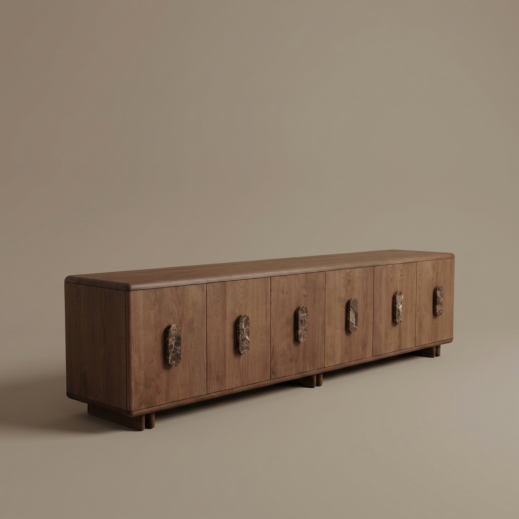 Mueble Auxiliar Pietra - 120″ × 22″ × 30″ H - vista 1