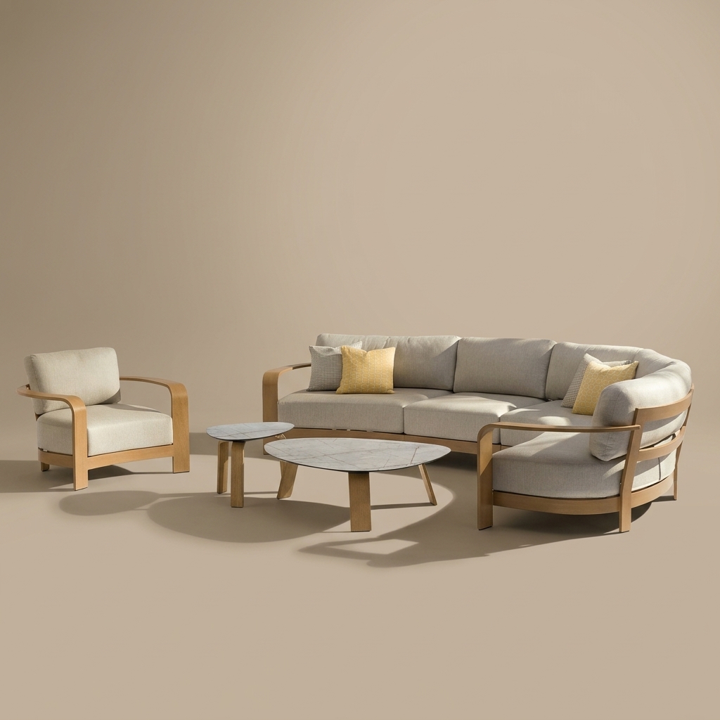 Sofa Asiento So Chic High Hand Chair Oak - Estándar - vista 1
