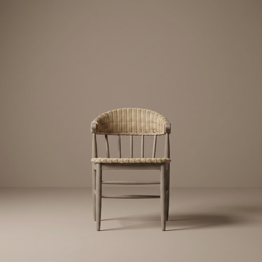 Silla Arizona de Madera & Mimbre, silla de Charo Decoraciones