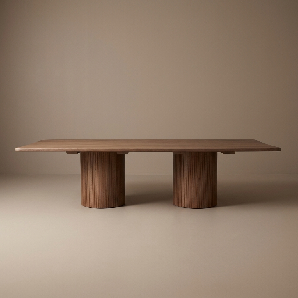 Mesa de Comedor Pilote C/ Tope Recto, mesa comedor de Charo Decoraciones