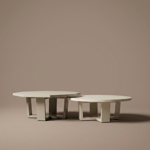 Mesa de Centro Redonda del Set Tu y Yo x