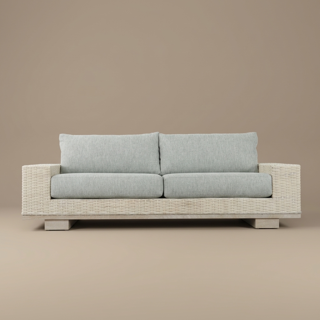 Sofa de Mimbre Sumo de Charo Decoraciones