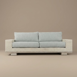 Sofa de Mimbre Sumo de 3 Plazas
