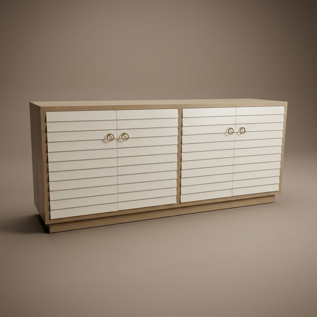 Mueble Auxiliar Persiana Americana de Charo Decoraciones