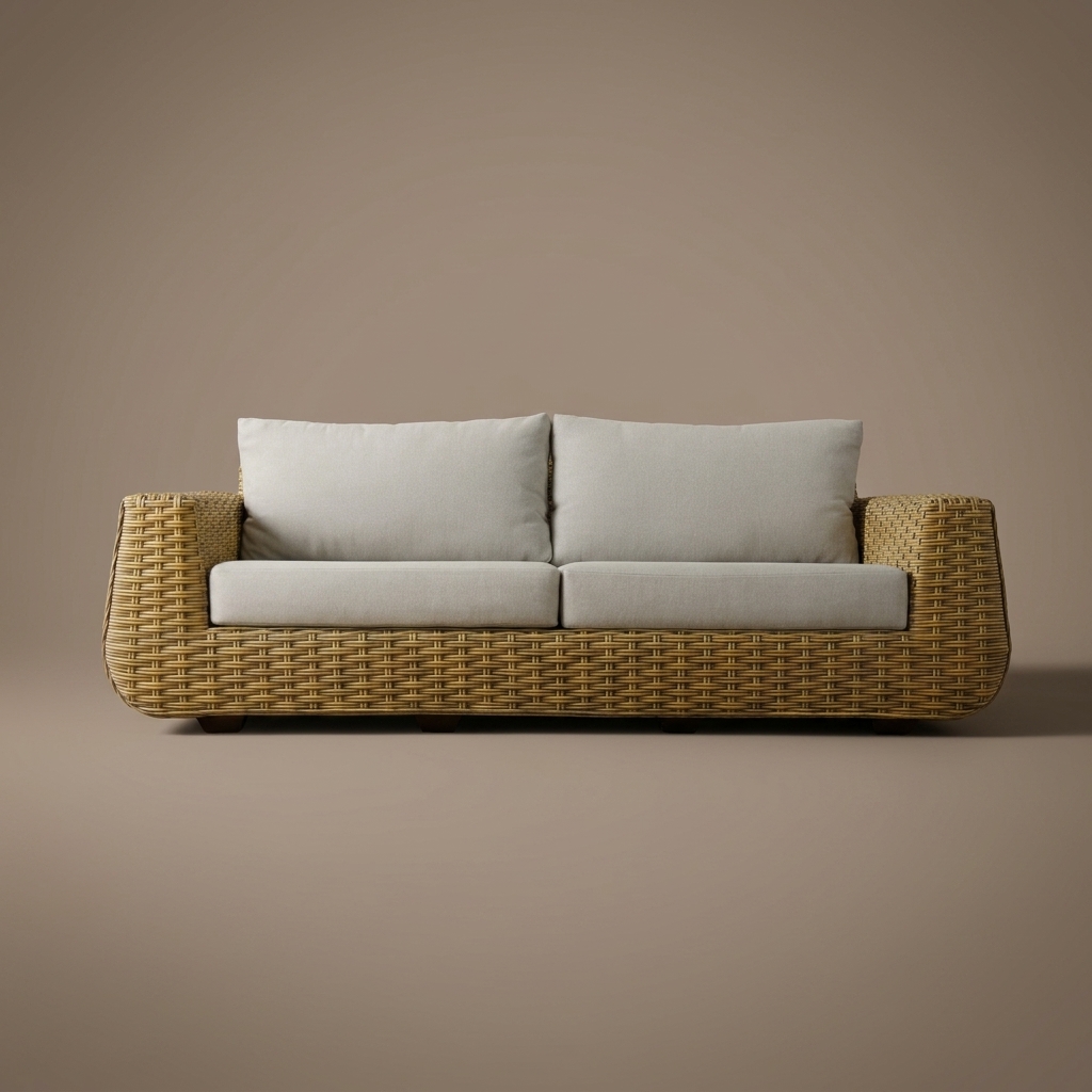 Sofa Silvia de Cinta Sintetica de Charo Decoraciones