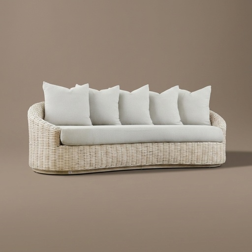 Sofa Tina de Mimbre