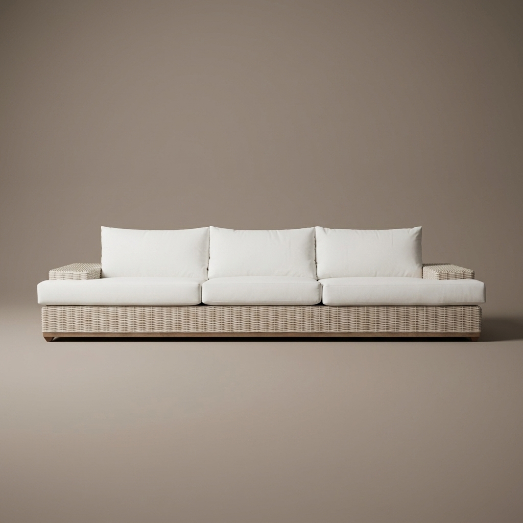 Sofa de Mimbre Manuel de Charo Decoraciones