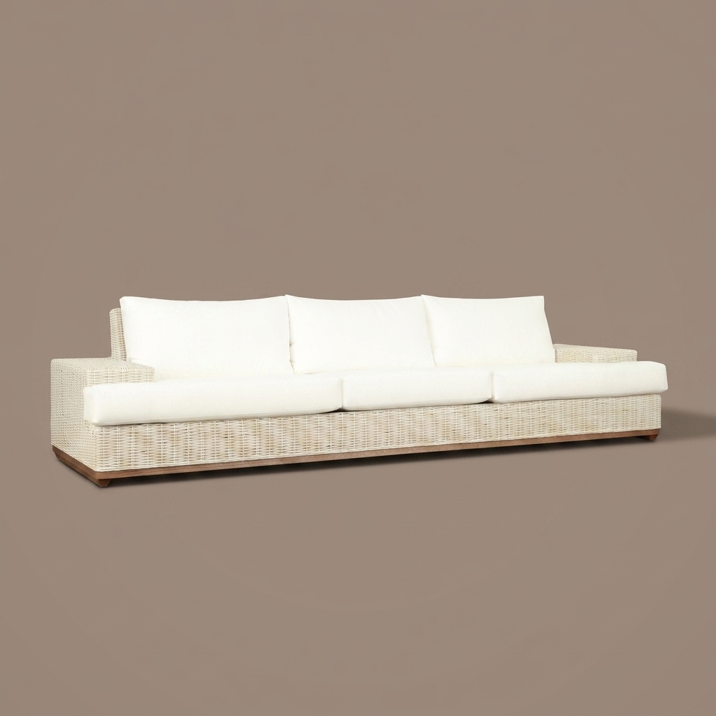 Sofa de Mimbre Manuel de Charo Decoraciones