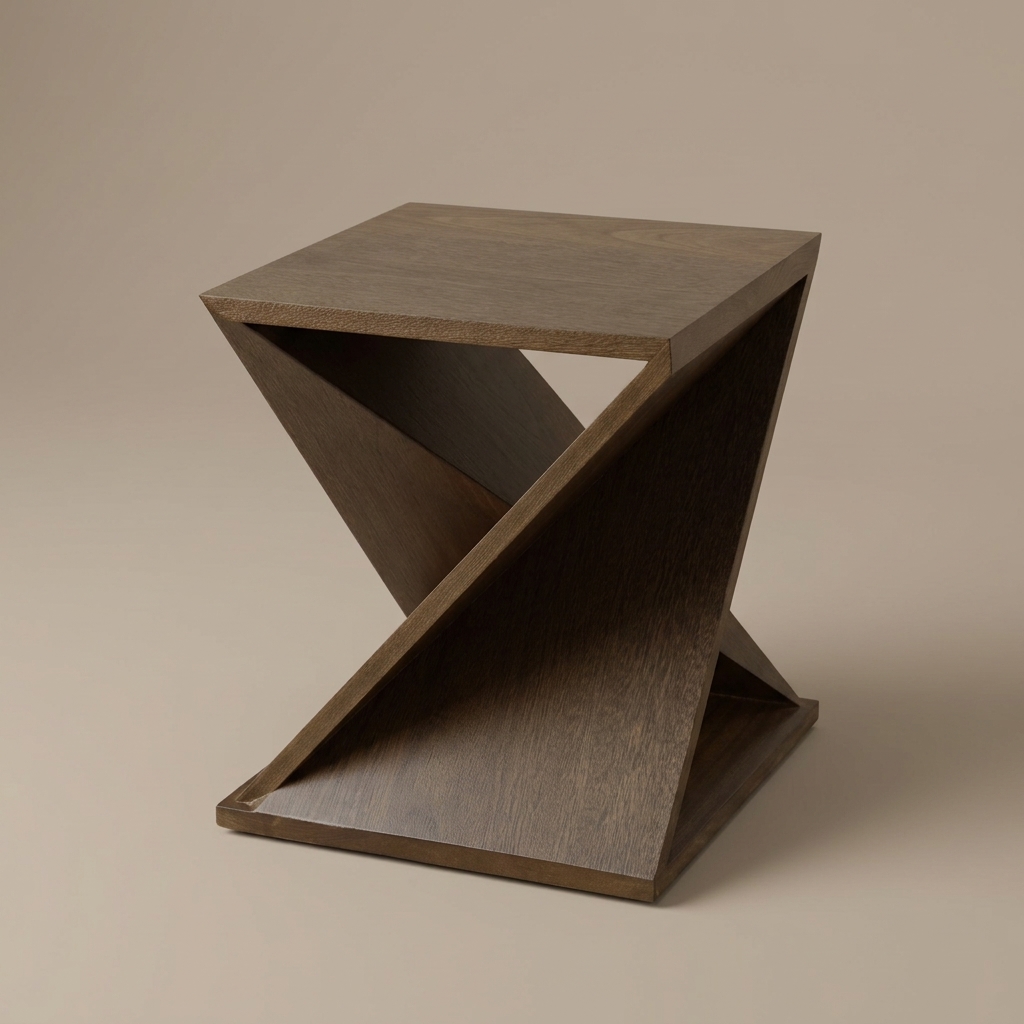 Mesa Lateral Twisted de Charo Decoraciones