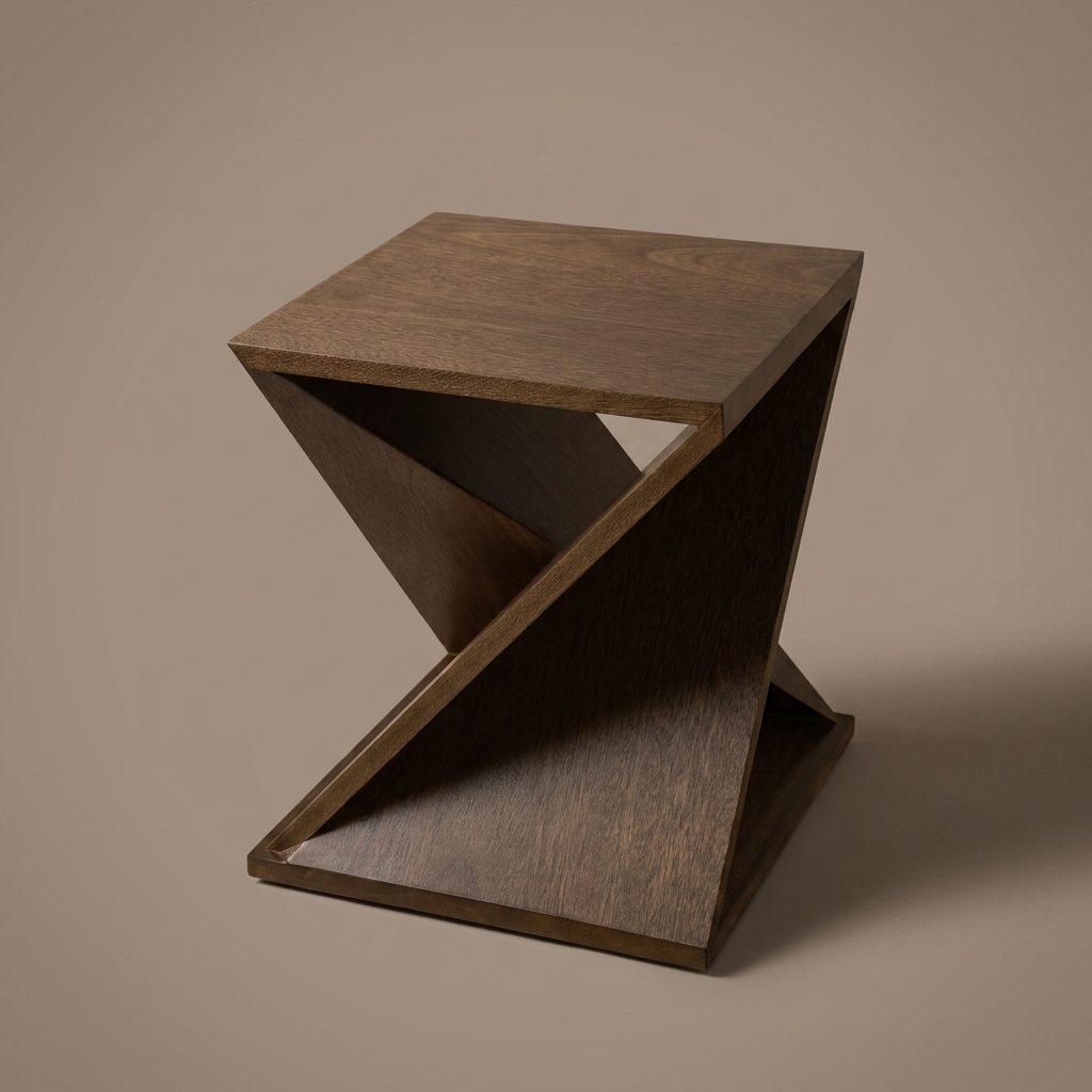 Mesa Lateral Twisted de Charo Decoraciones