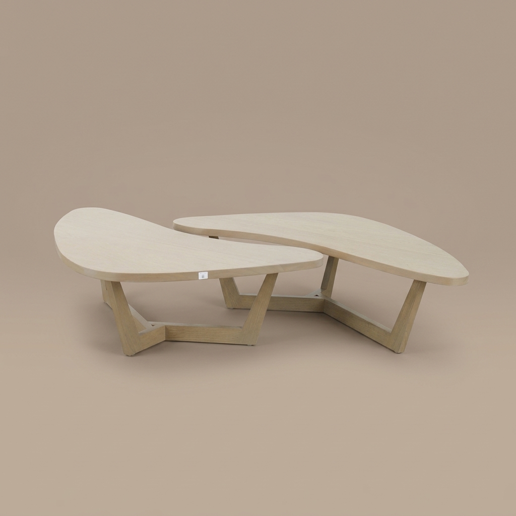 Mesa de Centro Boomerang de Charo Decoraciones