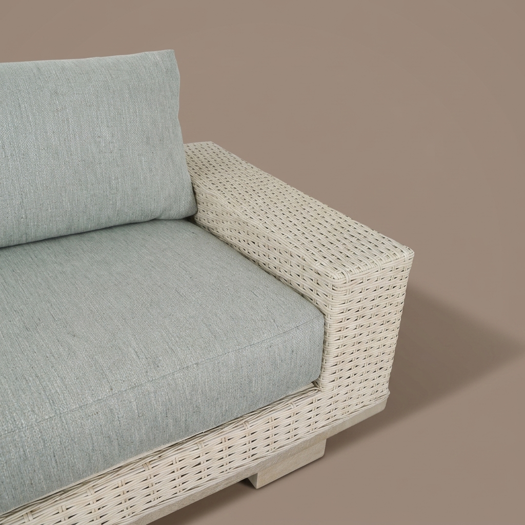 Sofa de Mimbre Sumo de Charo Decoraciones