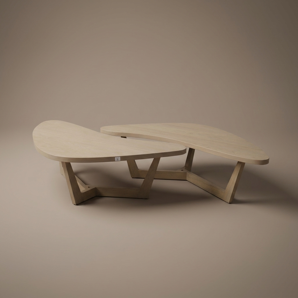 Set Mesa de Centro Boomerang