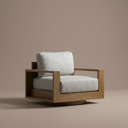 Butaca Sky Swivel Oak